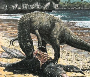 Плотоядный мегалозавр