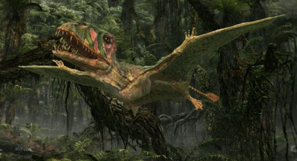 Птерозавры были первым удачным экспериментом эволюции с активного полета у позвоночных.