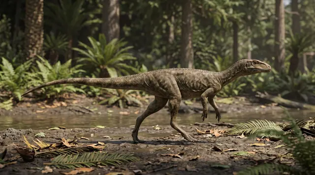 Научная реконструкция рода Kwanasaurus в среде его времени