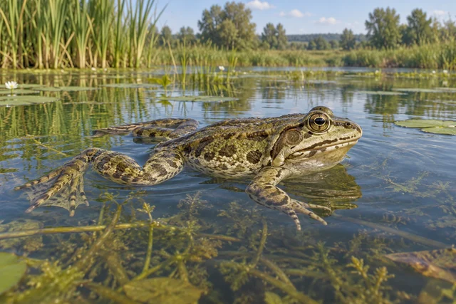 Осторожная реконструкция вымершей лягушки Pliobatrachus у пресноводного берега Восточной Европы