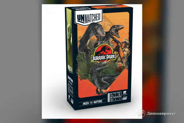 Обложка Unmatched Jurassic Park InGen vs Raptors
