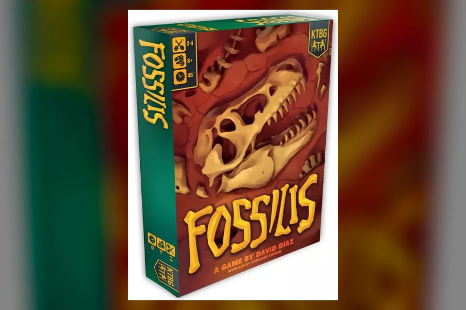 Обложка настольной игры Fossilis