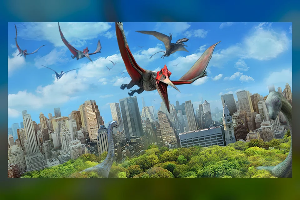 Динозавры из мобильной игры Jurassic World Alive