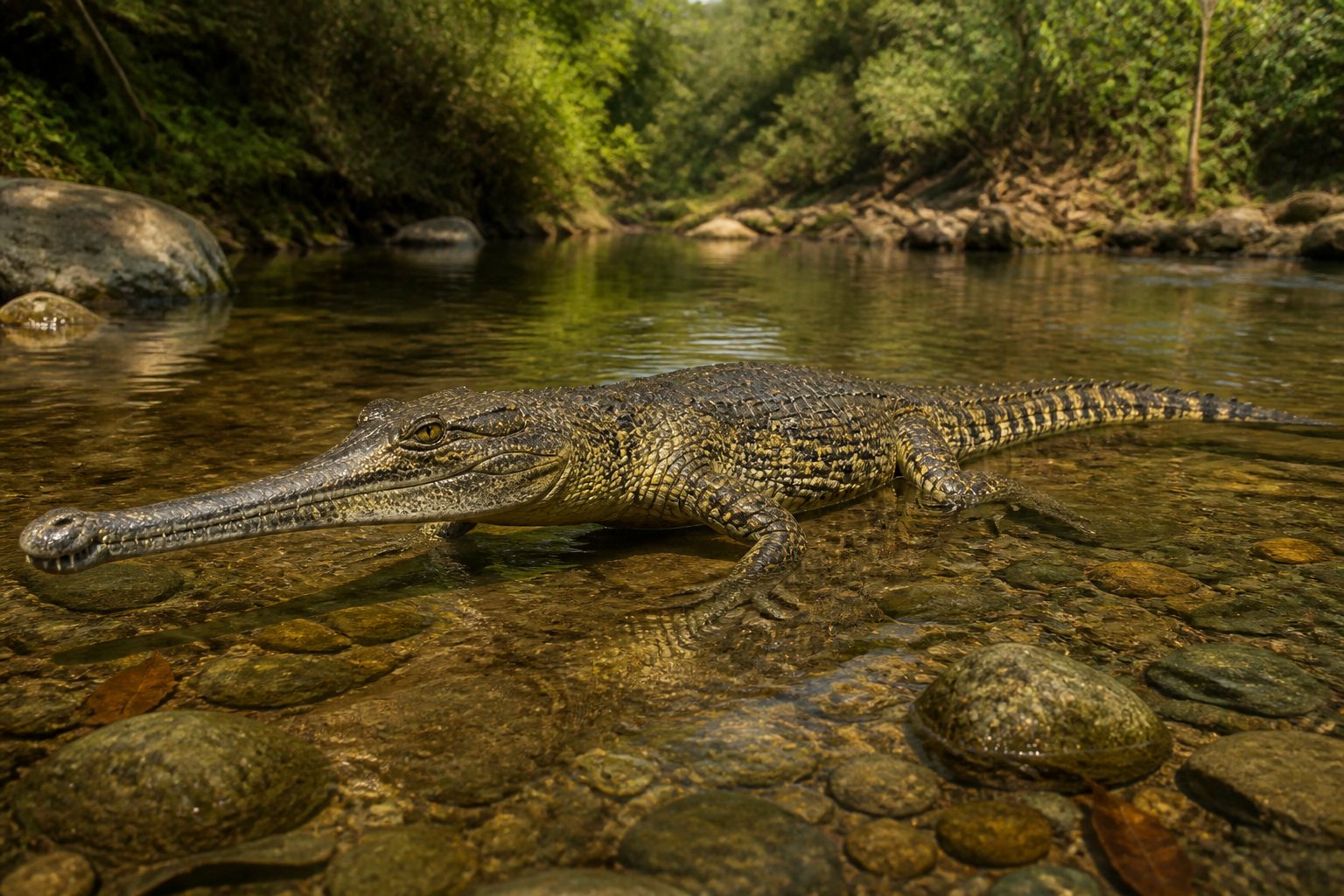 Научная реконструкция рода Acherontisuchus в среде его времени