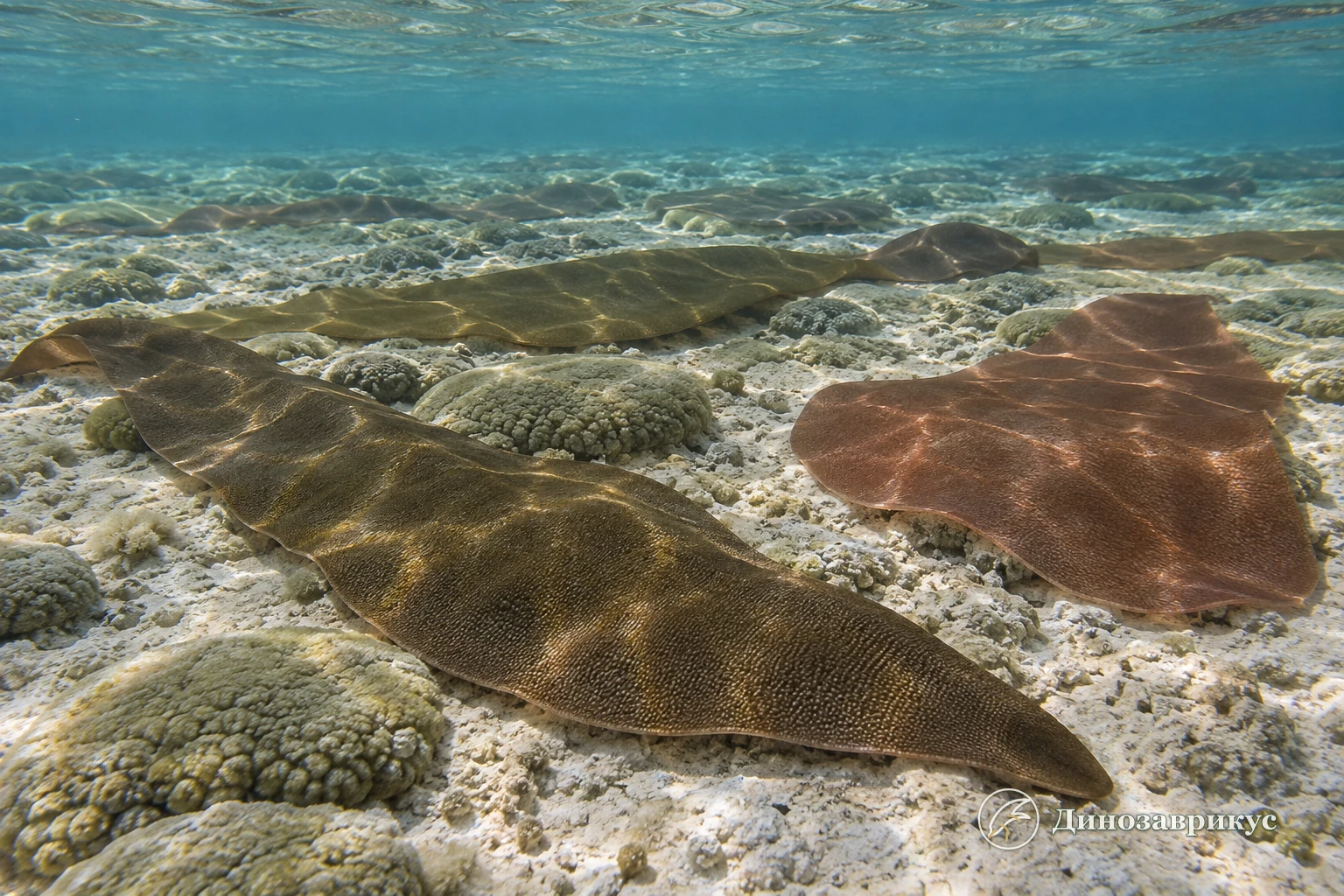 Крупные донные эукариоты в мелководном море Гаоюйчжуан