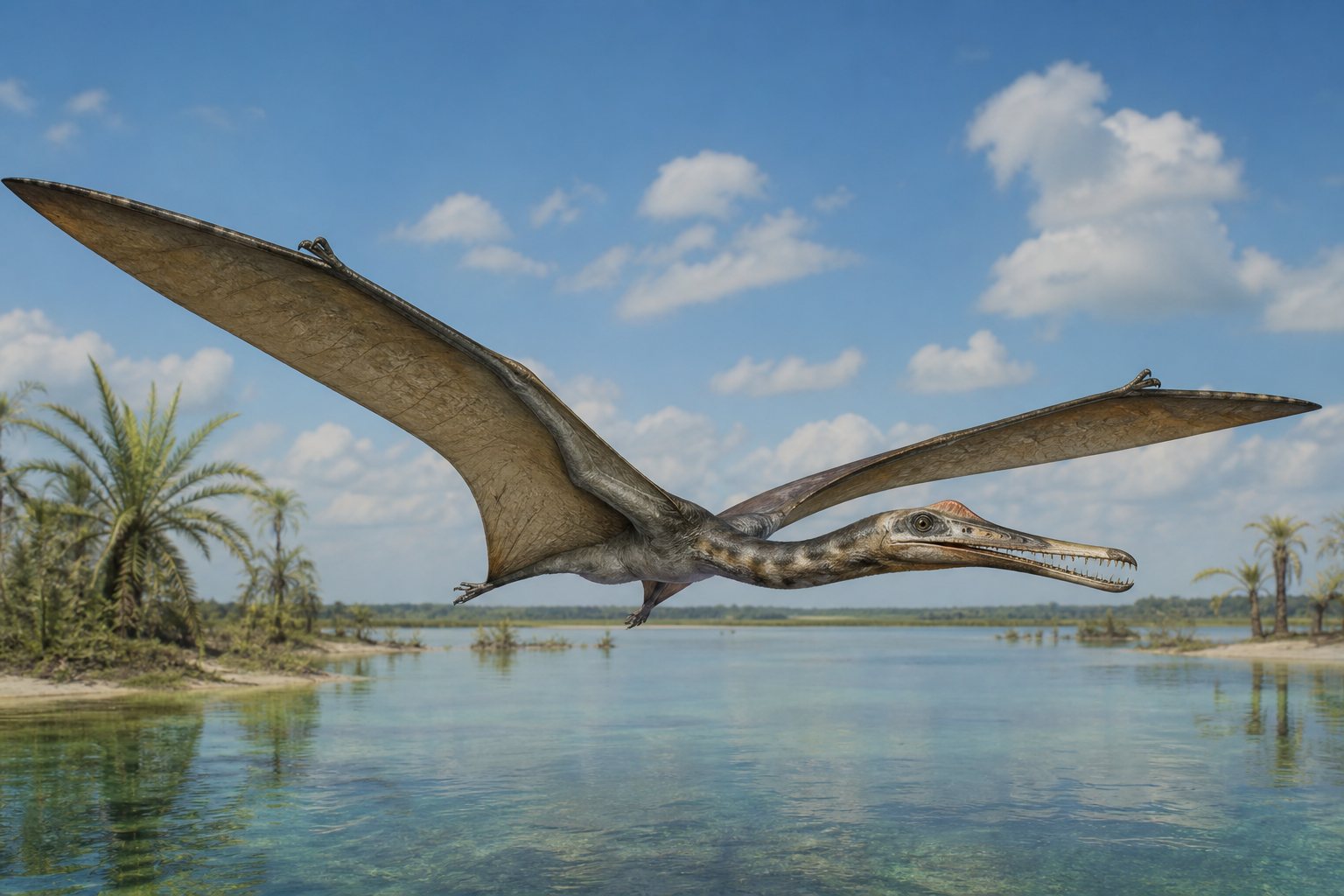 Научная реконструкция рода Coloborhynchus в среде его времени