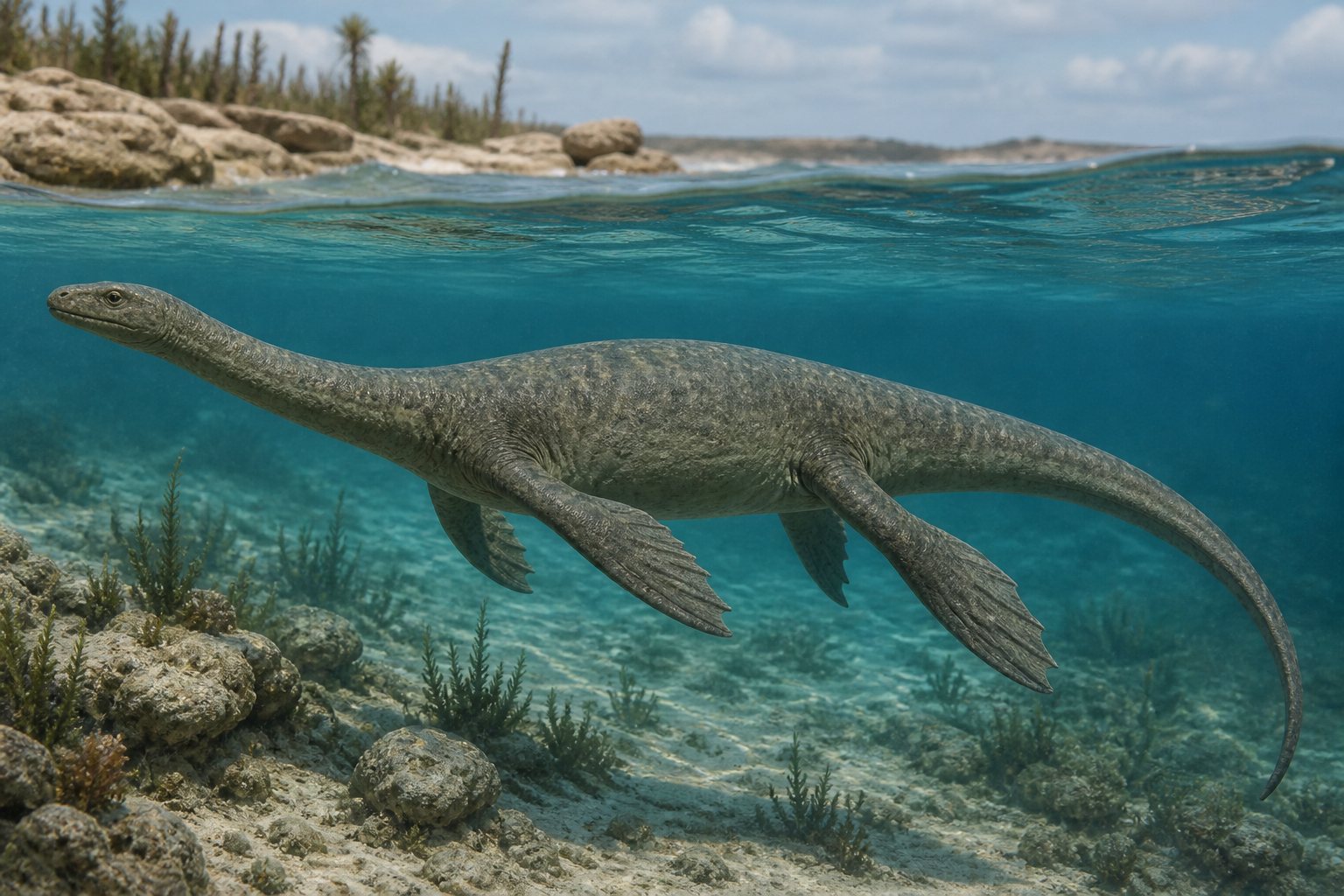 Научная реконструкция рода Corosaurus в среде его времени
