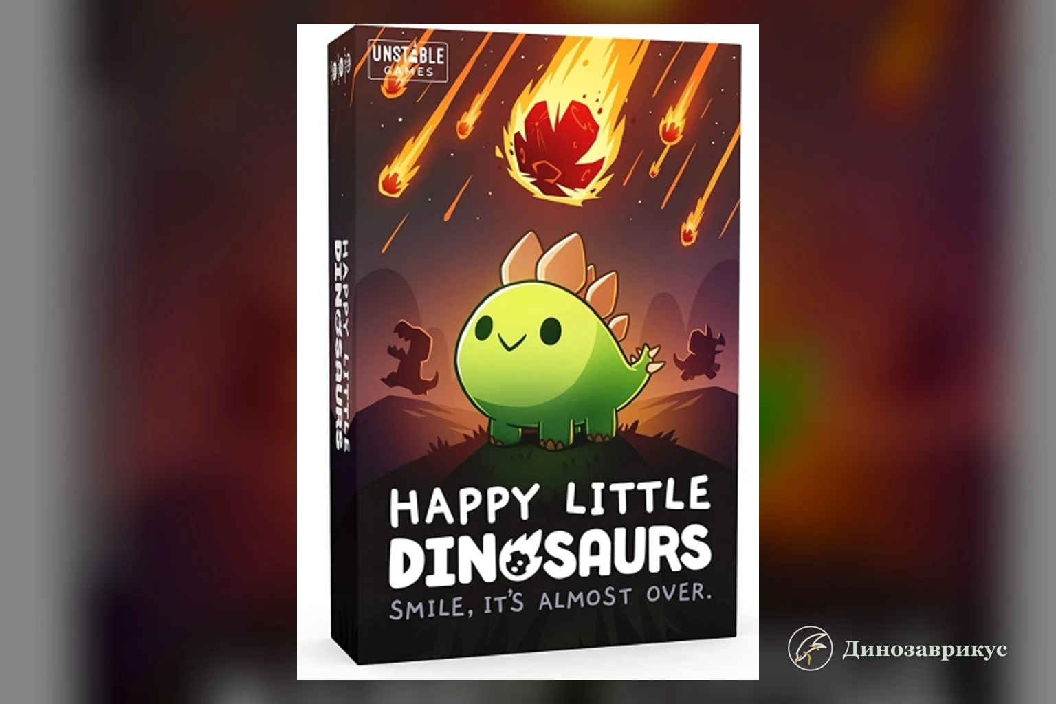 Обложка настольной игры Happy Little Dinosaurs
