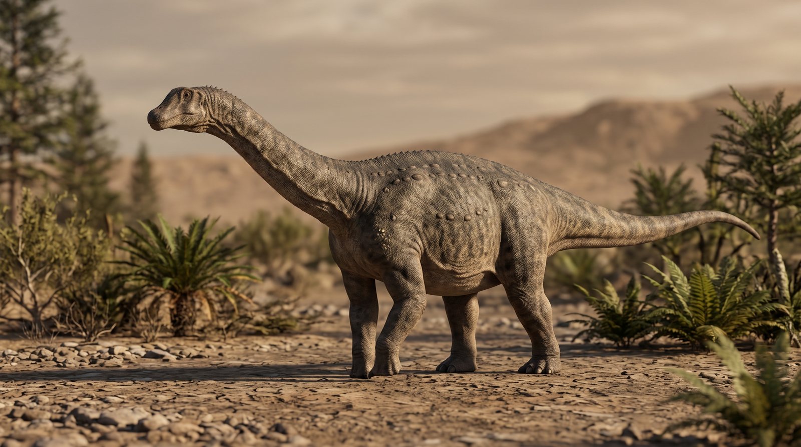 Научная реконструкция рода Pakisaurus в среде его времени
