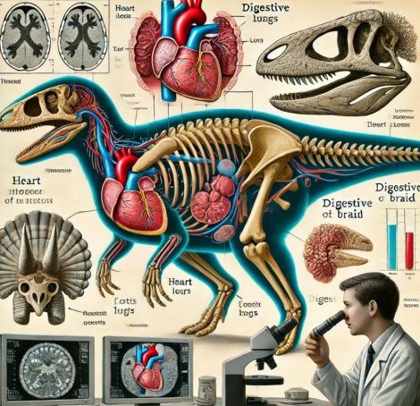 Как изучают внутренние органы динозавров