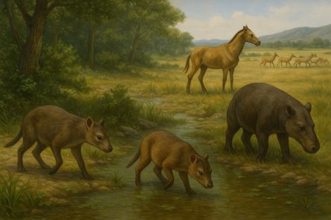 Эволюция копытных: от болотных зверей к быстроногим травоядным
