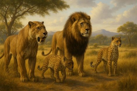 Эволюция кошек: путь от саблезубых к грациозным хищникам