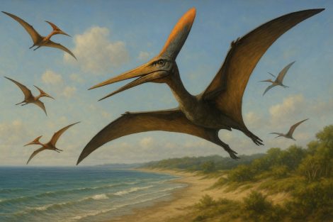 Гиганты небес: птерозавры, правившие воздухом
