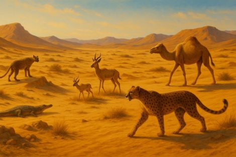 Охотники пустынь: жизнь в жарком мире миоцена
