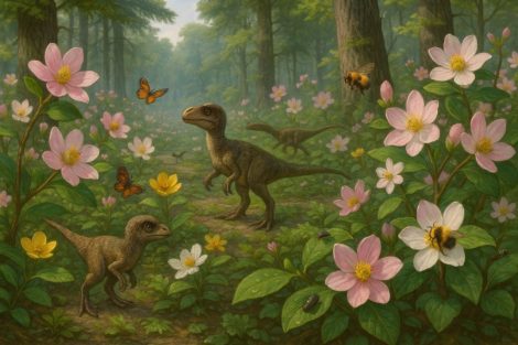Первые цветы Земли: ботаническая революция меловой эпохи

