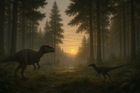 Динозавры на границе света и тьмы: жизнь в полярных регионах
