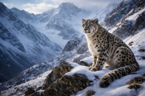 Ирбис: почему снежный барс теряет свои горы