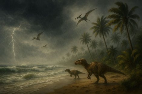Тропические штормы мела: как климат формировал древние побережья