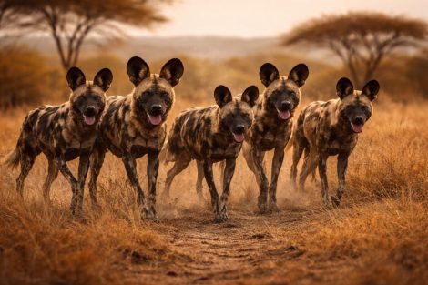 Африканская дикая собака: хищник, которому не хватает пространства