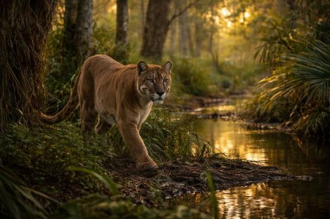 Флоридская пума: хищник с обрезанной генетикой