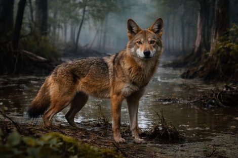 Красный волк: история хищника, которого почти стерли с карты