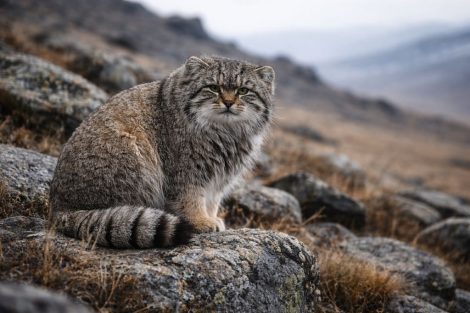 Манул: дикий кот, который не умеет жить рядом с человеком
