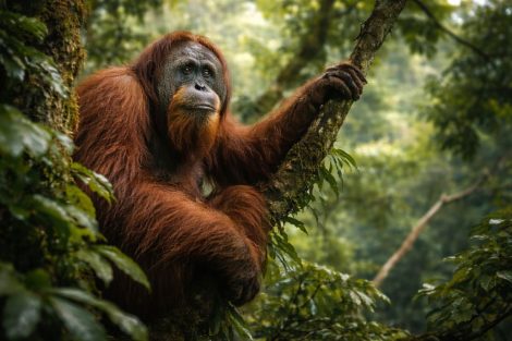 Орангутаны Борнео: лес, который исчезает вместе с ними
