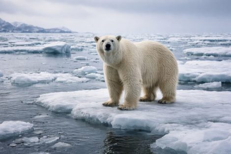 Полярный медведь без льда: вымирание в замедленной съёмке
