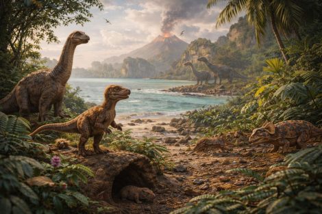 Карликовые динозавры островов: эволюция в изоляции