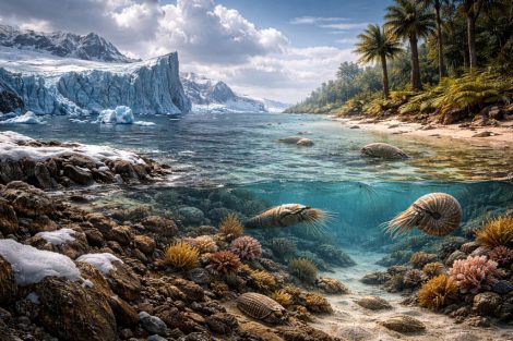 Климатические качели палеозоя: ледники и парниковые эпохи