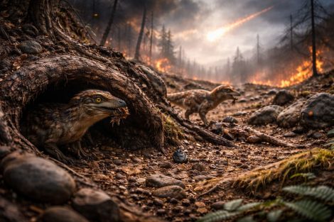 Почему мелкие динозавры чаще выживали при катастрофах