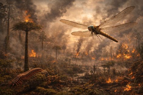 Изменение атмосферы: кислородный пик карбона