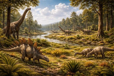 Леса и луга юры: где паслись травоядные динозавры