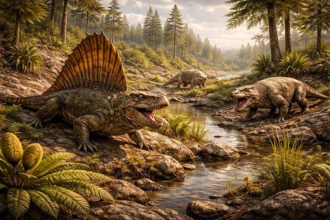 Синапсиды перми: предки млекопитающих