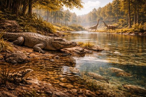 Юрские реки и озёра: кто жил у пресной воды