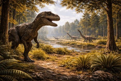 Юрские “суперхищники”: аллозавр и конкуренты