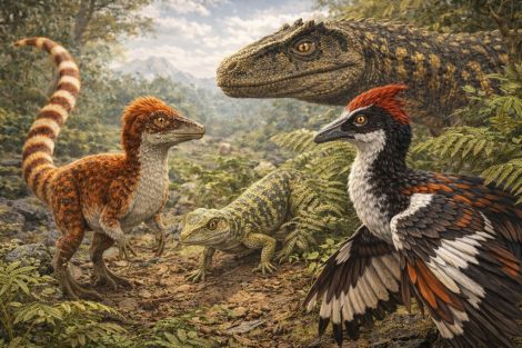 Цвет и камуфляж: что мы можем знать о внешности динозавров юры