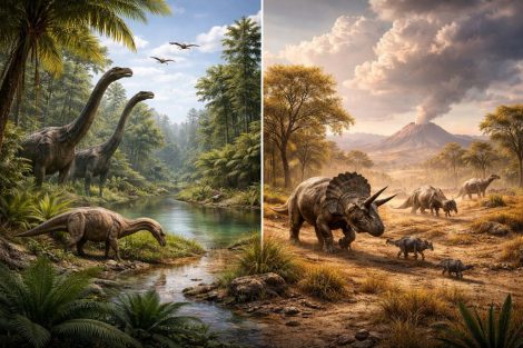 Динозавры и климат: как температура и влажность меняли фауну