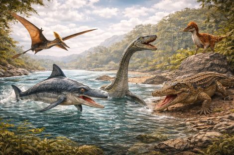 Где кончается “динозавр”: кого в юре часто путают с динозаврами