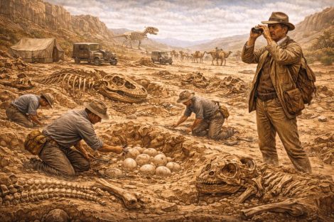 Как экспедиции Роя Чепмена Эндрюса изменили представления о динозаврах