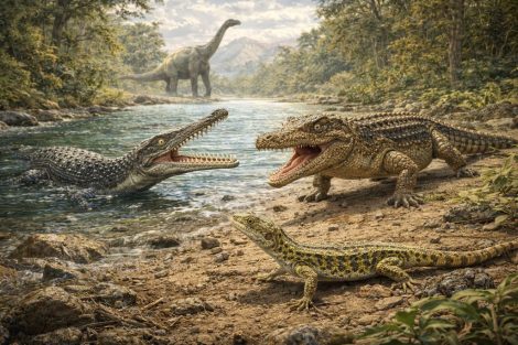 Кто жил рядом с динозаврами: ранние ящерицы и крокодиломорфы