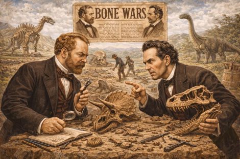 Почему Отниел Марш и Эдвард Коп устроили «костяные войны»