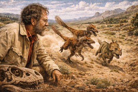 Почему Роберт Баккер изменил взгляд на динозавров
