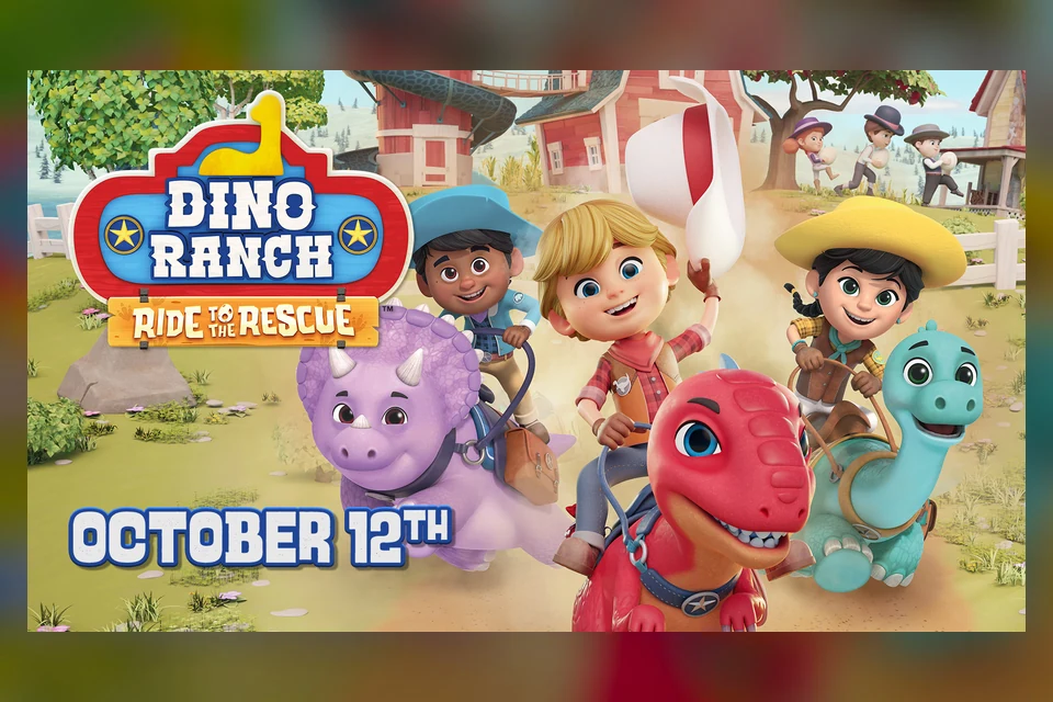 Герои игры Dino Ranch Ride to the Rescue