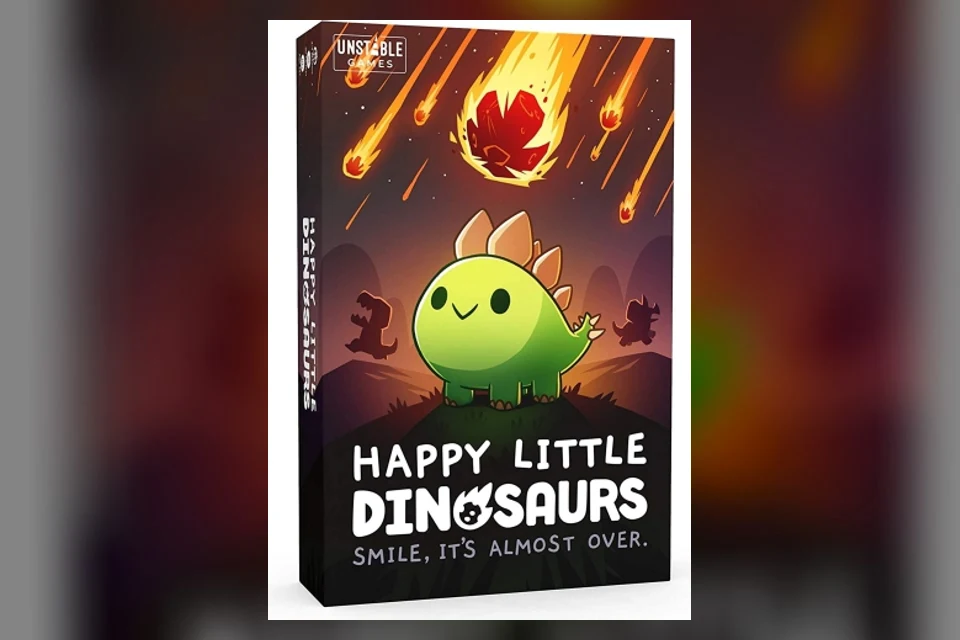 Обложка настольной игры Happy Little Dinosaurs